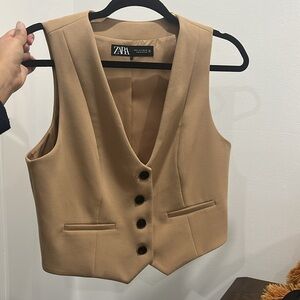 Tan vest